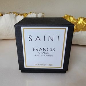 Saint Francis candle BRAND NEW